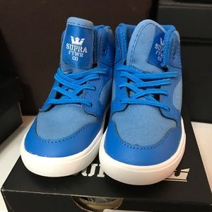 Supra blue sneakers